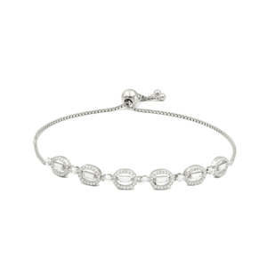 Pulsera de Diamantes Zarkan Shining Star, Brazalete Bonito y Elegante - Product Image 2