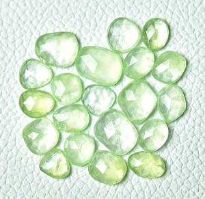 Piedra de Prehnita de piedras preciosas sueltas naturales de alta calidad para la fabricación de joyas, piedra Natural, precio de fábrica al por mayor, mezcla de tamaño y forma - Product Image 5