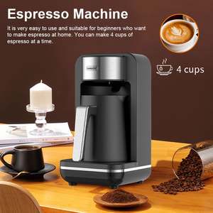 <span class=keywords><strong>Cafetière</strong></span> électrique à filtre en plastique SK-0137 avec fonction de préparation rapide, <span class=keywords><strong>tasse</strong></span> incluse et fonction de boisson chaude <span class=keywords><strong>individuelle</strong></span> pour la maison et le bureau - Product Image 6