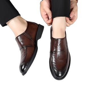 Zapatos formales de negocios _ 2025 Zapatos de vestir de cuero genuino Zapatos de oficina formales de negocios - Product Image 1