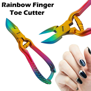 เครื่องตัดเล็บขบแบบมืออาชีพ ทำจากสแตนเลส ใบมีดโค้งและตรง ความแม่นยำสูง ทนทาน สำหรับทำเล็บเท้า - Product Image 6