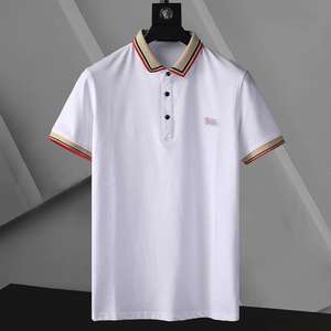 Polo personalizado para hombre con logotipo 100% poliéster transpirable Polo de golf - Product Image 1
