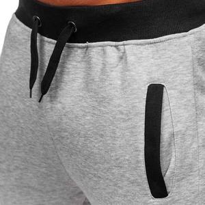 Pantalones Deportivos de Lona para Hombre, con Bolsillos, Casuales, de Felpa, Cintura Media Elástica, Transpirables, de Algodón Ecológico - Product Image 2