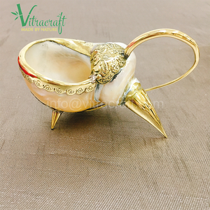 Service à thé fait à la main. Fabriqué à partir de coques nautilus de qualité supérieure, combinées à un métal cuivré. Créer des produits uniques. Un cadeau significatif - Product Image 3