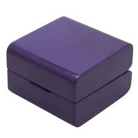 Grande boîte à bijoux rectangulaire en bois antique avec pieds, couleurs et logo personnalisables, design vierge UK