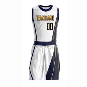 Tenues de basketball personnalisées, tailles plus grandes, impression par transfert thermique, logo personnalisé, 100% polyester respirant - Product Image 2