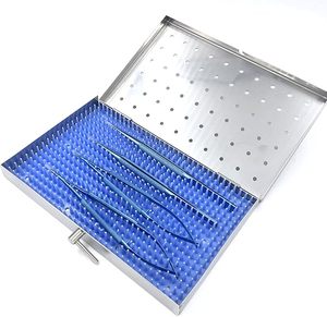 Juego de Instrumentos de Microcirugía Oftálmica, Kit de Herramientas Quirúrgicas Manuales, Tijeras de Acero Inoxidable, Portaagujas, Pinzas - Product Image 3