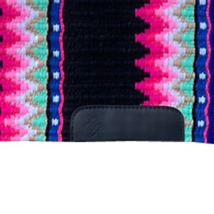 Manta de Silla de Montar Western Multicolor de Lana Tejida a Mano de Nueva Zelanda, Contorneada, Cómoda, Duradera, Superventas, para Caballo - Product Image 3