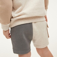 Ensemble de vêtements d'été en coton avec logo personnalisé pour enfants, garçons, t-shirt à manches courtes et short, tenue de sport deux pièces, mode décontractée, tendance