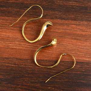 Pendientes de Cobra Modernos, Minimalistas, con Diseño de Serpiente, Estilo Boho, de Latón, Chapados en Oro de 18k, para Mujer, Venta al por Mayor/OEM/ODM - Product Image 2