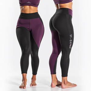 Mallas de compresión de cintura alta para mujer, pantalones deportivos de secado rápido para gimnasio, correr, entrenamiento de Yoga, pantalones atléticos de Fitness para mujer - Product Image 1