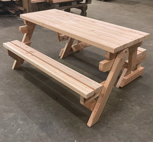 Juegos de mesas de picnic de madera maciza (plegables / RTA) - Product Image 3