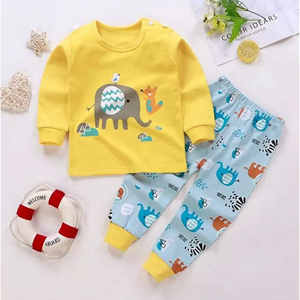 Vêtements pour enfants en gros 100% coton à carreaux enfants été garçon 2 pièces t-shirt avec pantalon ensembles de vêtements pour enfants du Bangladesh - Product Image 4