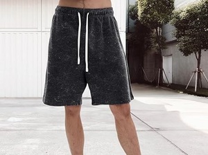 Custom Hot Selling Acid Wash <b>Shorts</b> Custom <b>Baggy</b> Running Workout Gym Wears Summer Vintage <b>Shorts</b> Breathable Jogging <b>Shorts</b> - Product Image 3