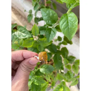 Natural Tiger Eye Gemstone <b>Ring</b> 925 Sterling Silver Handmade Gemstone <b>Ring</b> Wholesale Jewelry Supplier - Product Image 2