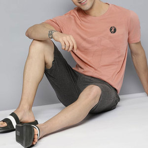 Vente chaude Conception Personnalisée Gym Wear T-Shirt Shorts Taille Élastique Plus La Taille Fitness Vêtements Respirant Hot Fitness T-Shirt Shorts - Product Image 4