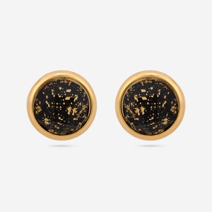 Trendy Religious Style <b>Stud</b> Hoop <b>Earrings</b> 192790 Zinc Alloy Stainless Steel Plastic Bezel Setting Ball Pattern for Parties Pearl - Product Image 1
