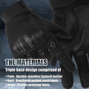 Guantes de Paintball con Logotipo Personalizado, Tejido Cómodo de Secado Rápido, Diseño Propio, Cuero para Paintball - Product Image 3