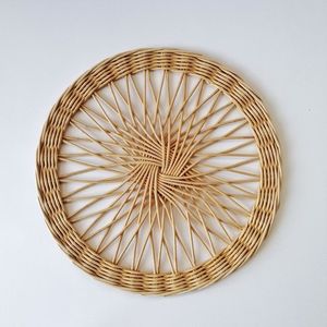 Manteles Individuales de Ratán Tejidos a Mano de Alta Calidad, Decoración Rústica para Mesa, Ideal para Bodas o Banquetes en el Hogar - Product Image 4