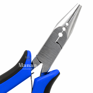 Professional Hair Extension Tool Kit Pliers with Loop <b>Needle</b> Micro Ring Nano <b>Bead</b> Crimping Tool Set Salon Quality - Product Image 4