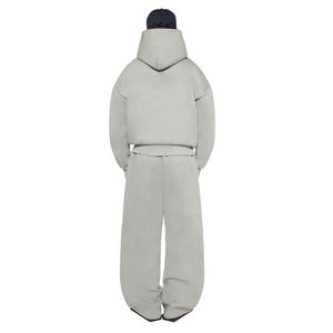 Survêtements en polaire Baggy épais et 100% coton pour hommes, sweat à capuche et pantalon de survêtement, survêtements, fabricant de survêtements - Product Image 4