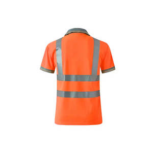 Camisetas de Trabajo de Seguridad Reflectantes de Alta Visibilidad Personalizadas, Último Estilo, Uniformes de Trabajo Transpirables - Product Image 2