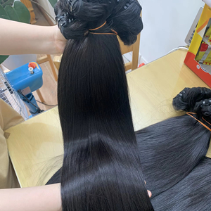 SUPER SHINE HAIR Cheveux soyeux à double étirage droits pleine taille de 8 à 44 pouces, cheveux bruts vietnamiens à cuticule alignée - Product Image 1