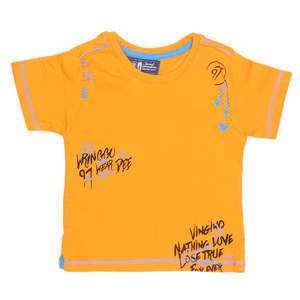 T-shirt à manches courtes pour garçons - Orange - Product Image 1