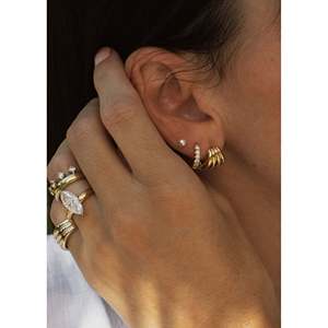 Pearl <b>Stud</b> <b>Earrings</b> - Product Image 2
