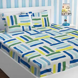ผ้าปูที่นอนผ้าฝ้ายแท้ผ้าปูเตียงออกแบบโลโก้ได้ตามต้องการ