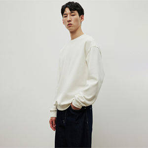 Sweat-shirts à capuche oversize pour hommes, logo personnalisé brodé, coton 390 g/m², haute qualité, couleur unie, chaud, hiver, lavé, écologique - Product Image 3