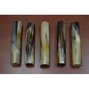 Rouleau de corne de vache naturelle Corne de buffle Corne de boeuf Rouleau pour manche de couteau et timbre de sceau Matériel d'artisanat indien f s international - Product Image 5