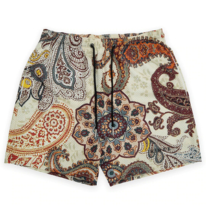 Shorts de sport personnalisés pour hommes, entrejambe 4 pouces, 100% polyester, respirant, séchage rapide, taille élastique, maille sublimée - Product Image 1