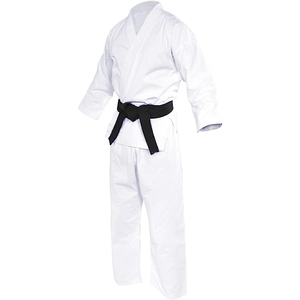 Uniformes de Karate de buena calidad, equipo de artes marciales Unisex con logotipo personalizado, clásico, informal, cómodo, ligero, de Color sólido - Product Image 2