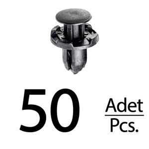 Clips para Parrilla y Parachoques para Mitsubishi Eclipse, Galant, Lancer, Mirage, Honda Accord, CR-V, Integra - 50 Piezas - Product Image 1