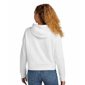 Sudadera con Capucha Deportiva Blanca para Mujer, 100% Algodón, Corte Holgado, Transpirable, para Invierno - Product Image 2