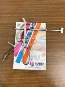 Outil médical ORL de caisse claire à puissance manuelle pour attacher les amygdales Maher Instrument chirurgical - Product Image 3