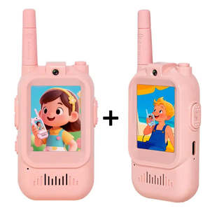 Lote De 2 <b>Walkie</b> <b>Talkies</b> Recargables Atractivos Para Nios Juguetes Interactivos De Comunicacin - Product Image 2
