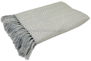 ผ้าฝ้าย100% แบบสั่งทำกันลื่นใช้ในบ้านสไตล์เรียบง่ายทำจากในอินเดีย - Product Image 4