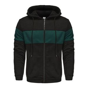 Sweat à capuche zippé unisexe 100 % coton molletonné coupe classique, design tendance, logo personnalisé sur le devant, prix bas, forte demande, vente en gros - Product Image 2