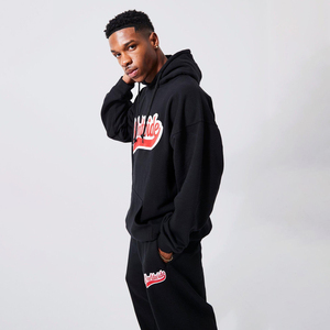 2025 nuevo chándal acampanado de alta calidad, ropa de calle transpirable de manga larga, chándales con serigrafía para hombres, servicio OEM - Product Image 3