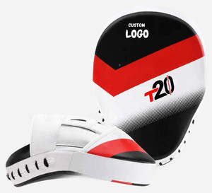 Manoplas de enfoque ganadoras hechas a medida Entrenamiento profesional Almohadillas de enfoque curvas Manoplas de boxeo personalizadas OEM - Product Image 1