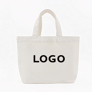 Bolsa de compras de algodón 100% reutilizable de fabricante profesional con logotipo personalizado para compras de bebés a la venta - Product Image 6