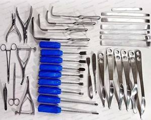 Juego de Instrumentos para Osteotomía Periacetabular, 35 Piezas, Herramientas de Cirugía Ortopédica Manuales, Acero Inoxidable Alemán, Vaslcare VC-0010 CE - Product Image 1