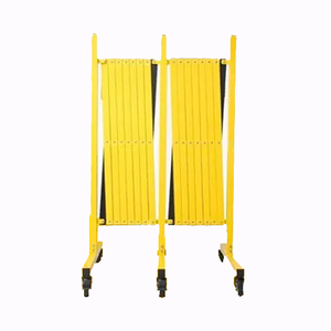 Nhiệm Vụ Nặng Nề Mở Rộng Hàng Rào An Toàn Cho Đám Đông Điều Khiển Di Động Gấp An Ninh Cổng Với Có Thể Khóa Bánh Xe - Product Image 2