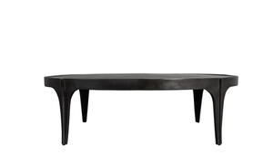 Creative Simple Design Handmade <b>Folded</b> Aluminium Coffee <b>Table</b> Modern Indoor Use with Black Finishing Top Living Room Furniture - Product Image 2