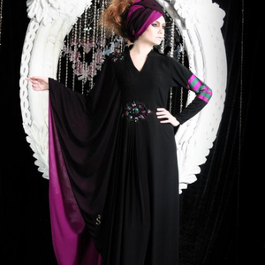 ผ้า Nida มุสลิมผู้หญิงสไตล์แฟชั่น abayas - Product Image 1