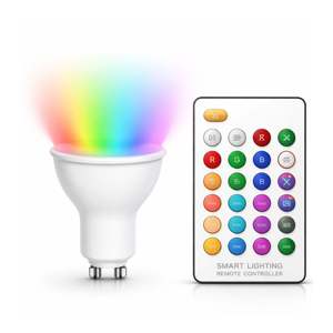 Bombillas LED GU10 Dicroicas RGBW de 5W, Iluminación Miniaturizada de Cambio de Color - Product Image 1