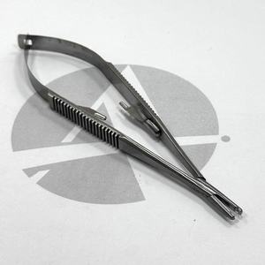 Pinzas profesionales de acero inoxidable estilo Castroviejo para perforaciones de labret, tamaño 1.2mm 1.6mm, longitud 5.5 pulgadas, herramienta - Product Image 1