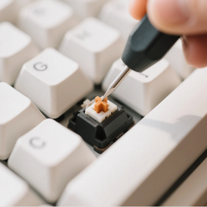 Custom ABS Handle with Steel Loop Plastic Keycap <strong>Puller</strong> for Mechanical Keyboards Plastic Parts Injection Molding OEM ODM - Product Image 6